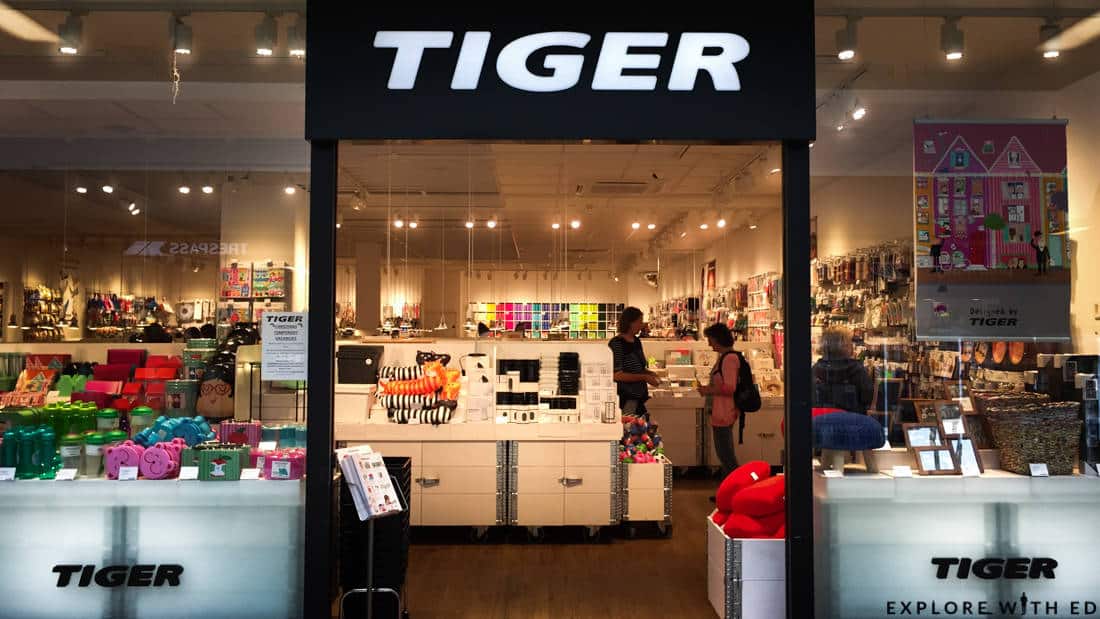 negozio tiger on line