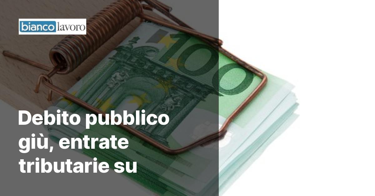 Debito Pubblico: Luglio Segna Una Flessione Di 4,5 Miliardi